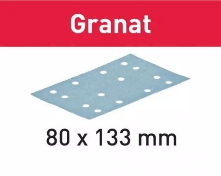 ABRASIF GRANAT 80X133MM